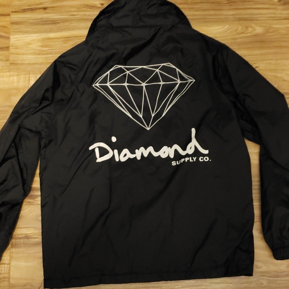 diamond supply windbreaker